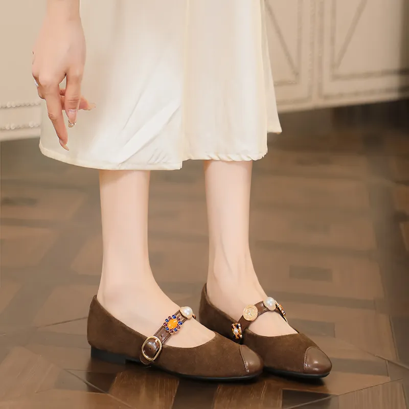 City Camel Casual Single Shoes Women's-6