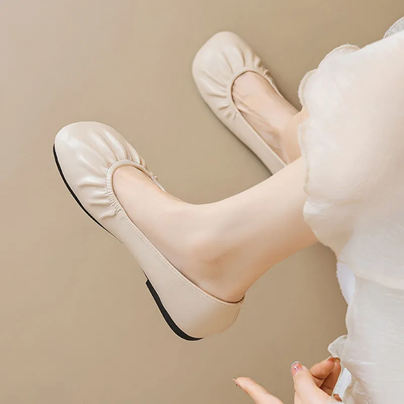 City Camel Casual Single Shoes Women's-4