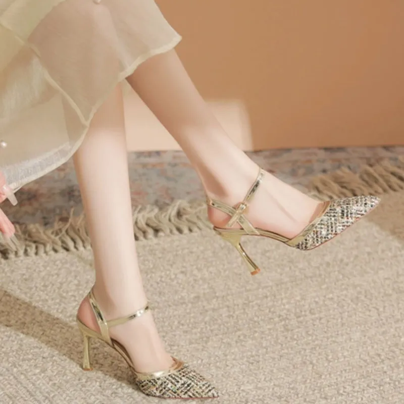 City Camel Slim Heel High Heels Women's-2