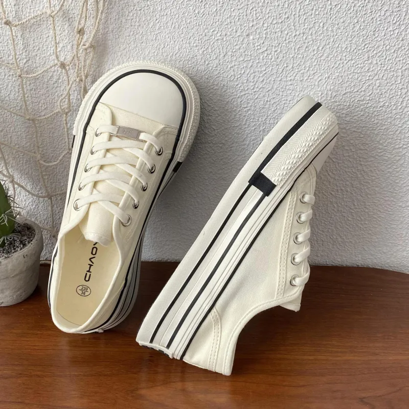 City Camel Low Top Canvas Shoes Women's-10