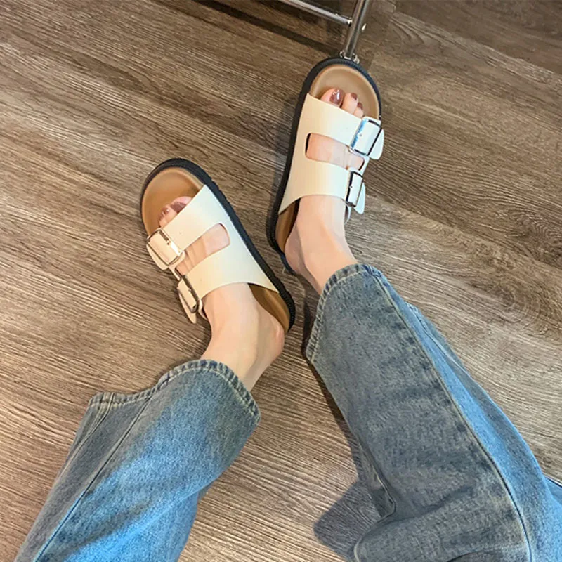 City Camel Rubber Sole Slip Resistant Slide Slippers Women's-8
