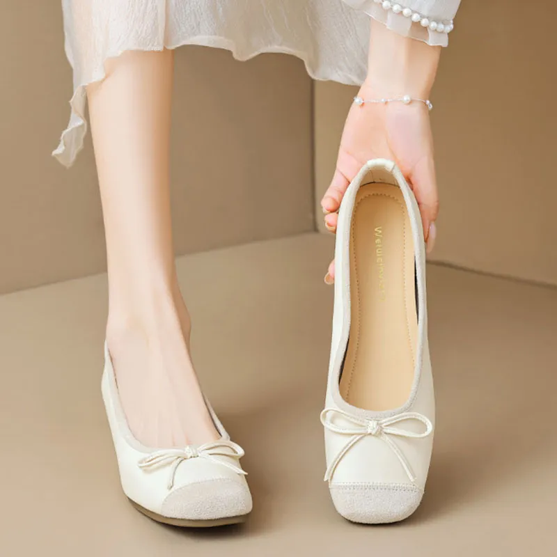 City Camel Casual Single Shoes Women's-7