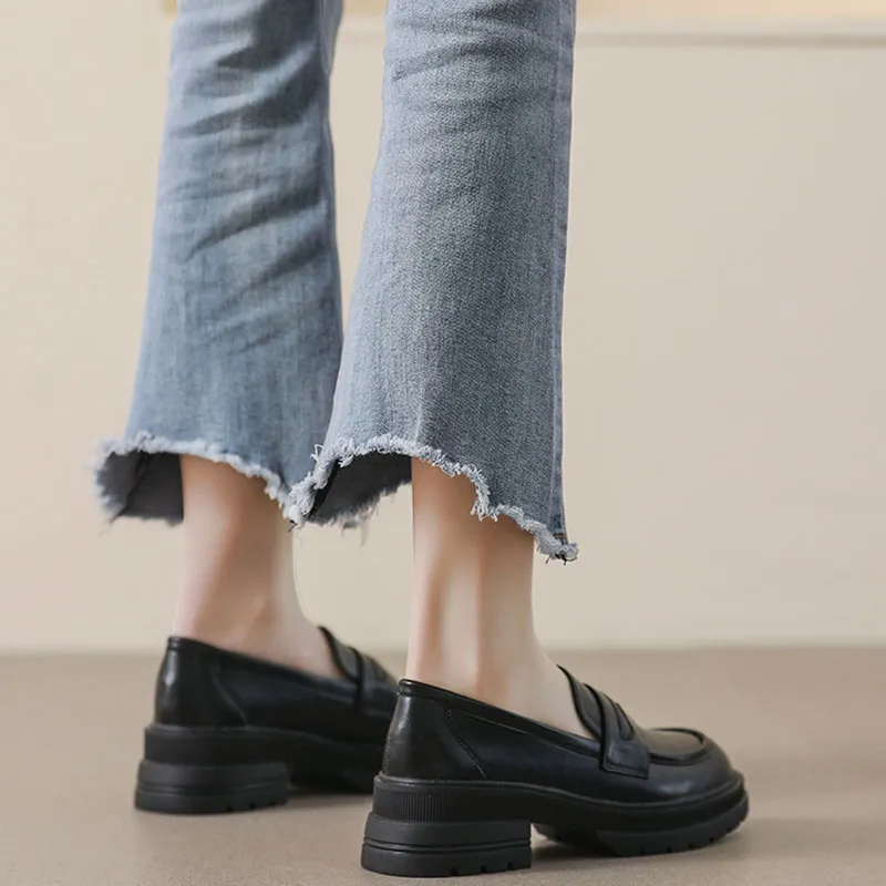 City camel Loafers Women's-3