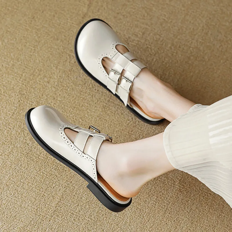 City Camel Rubber Sole Slip Resistant Closed Toe Slippers Women's-6