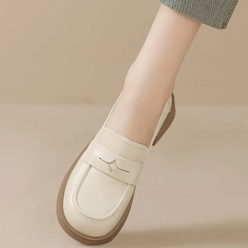 City camel Loafers Women's Apricot, Dark Brown, Black-7