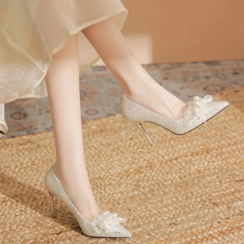 City Camel Slim Heel High Heels Women's-11
