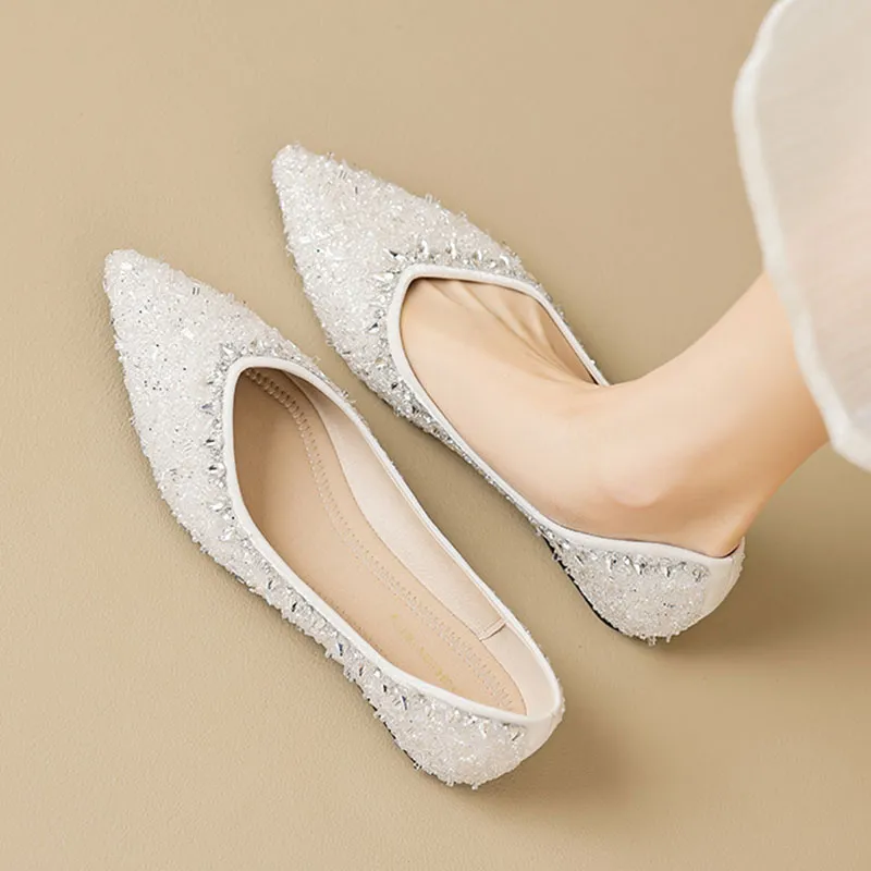 City Camel Casual Single Shoes Women's Ecru-4