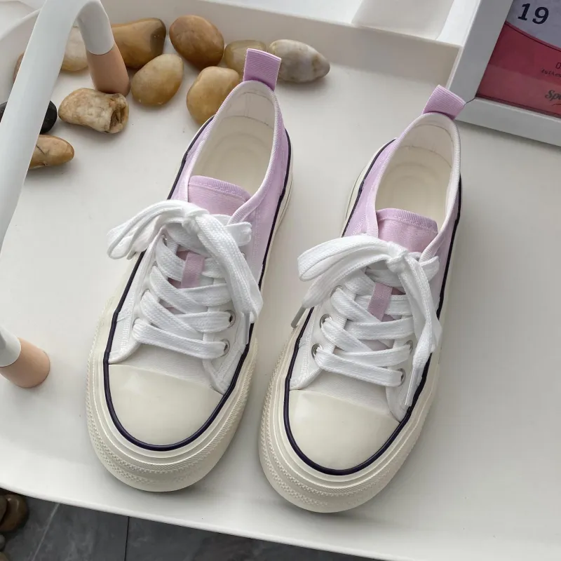 City Camel Low Top Canvas Shoes Women's-5