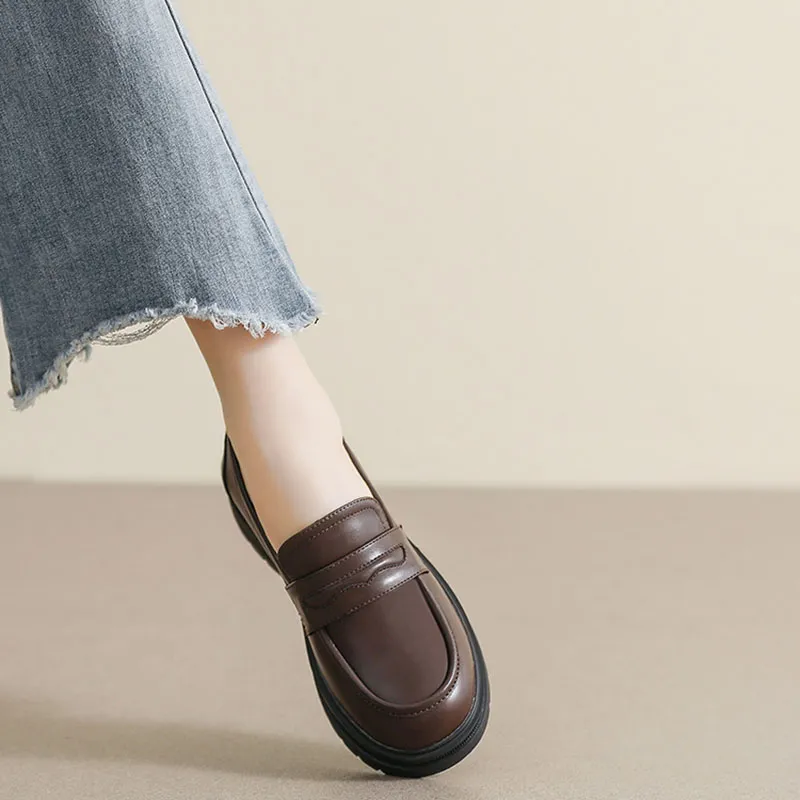 City camel Loafers Women's-10