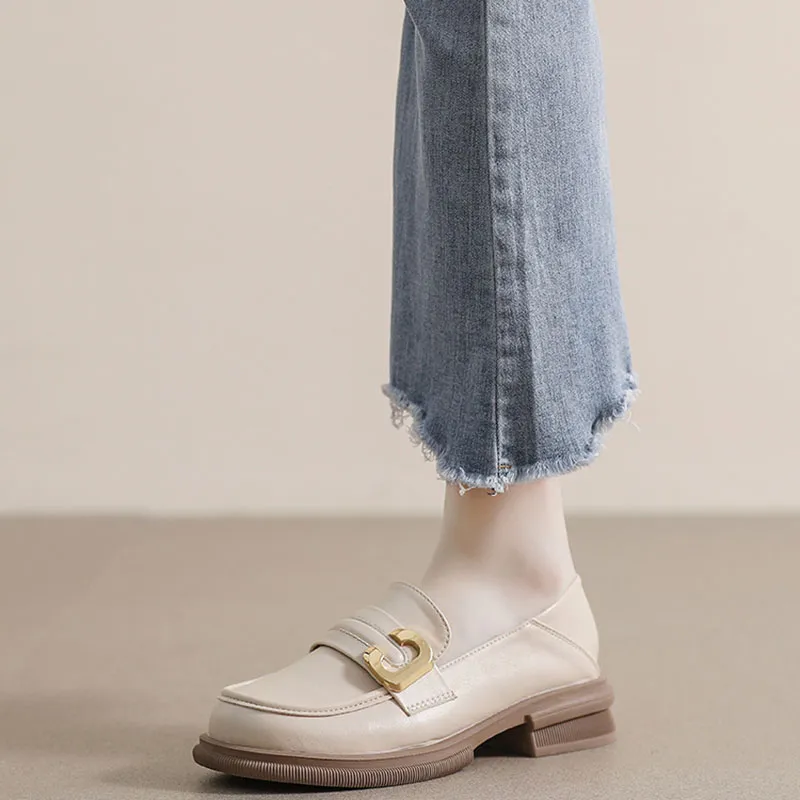 City camel Loafers Women's-11