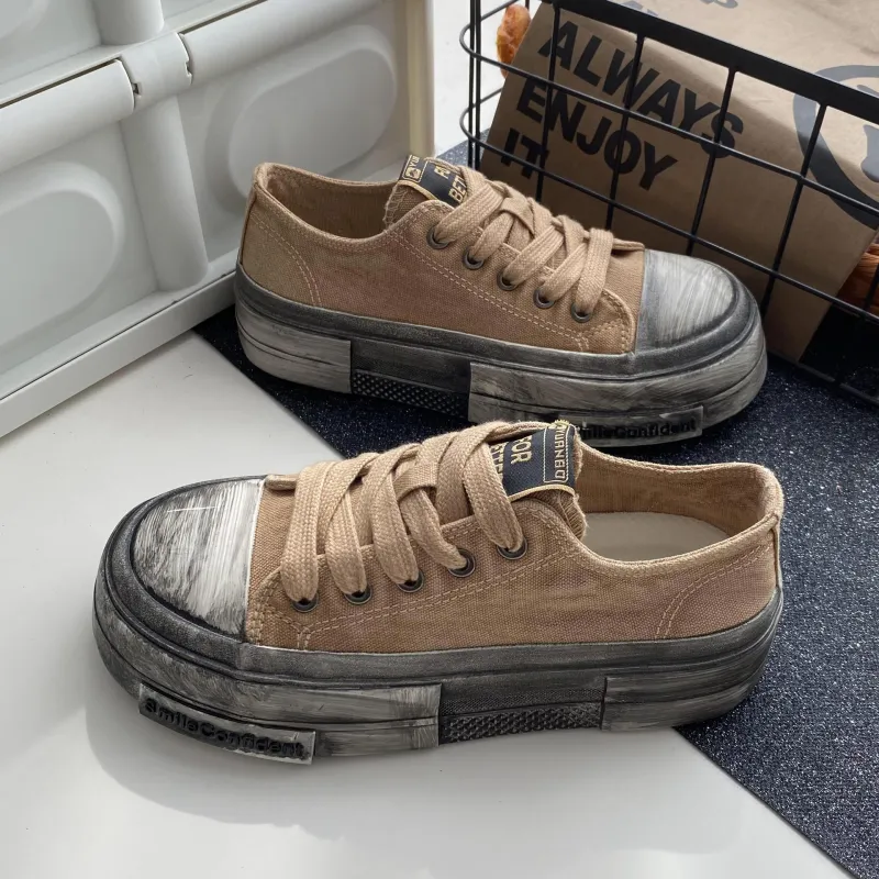 City Camel Canvas Shoes Women's-12