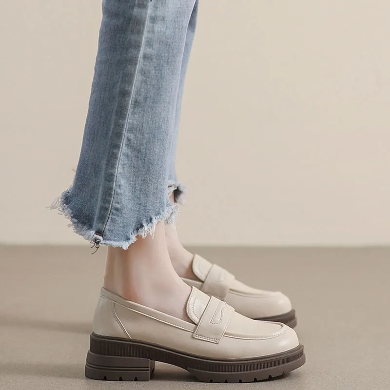 City camel Loafers Women's-14
