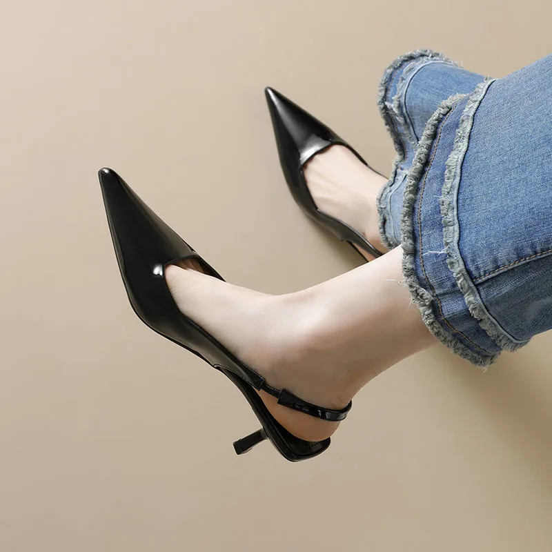 City Camel Slim Heel High Heels Women's-3