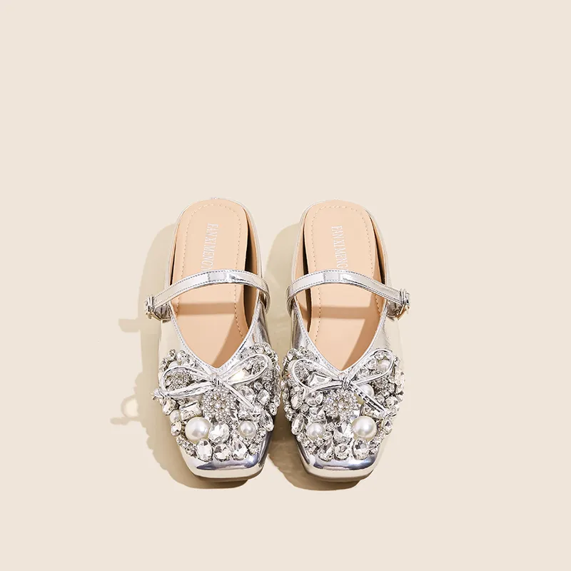 City Camel Rubber Sole Slip Resistant Closed Toe Slippers Women's-5