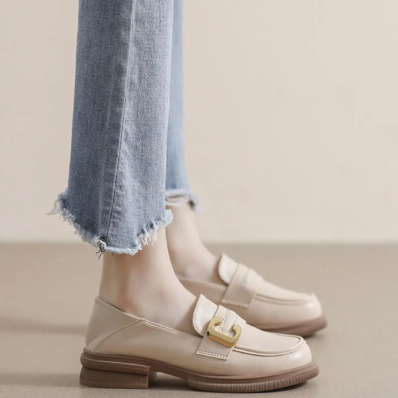 City camel Loafers Women's-8