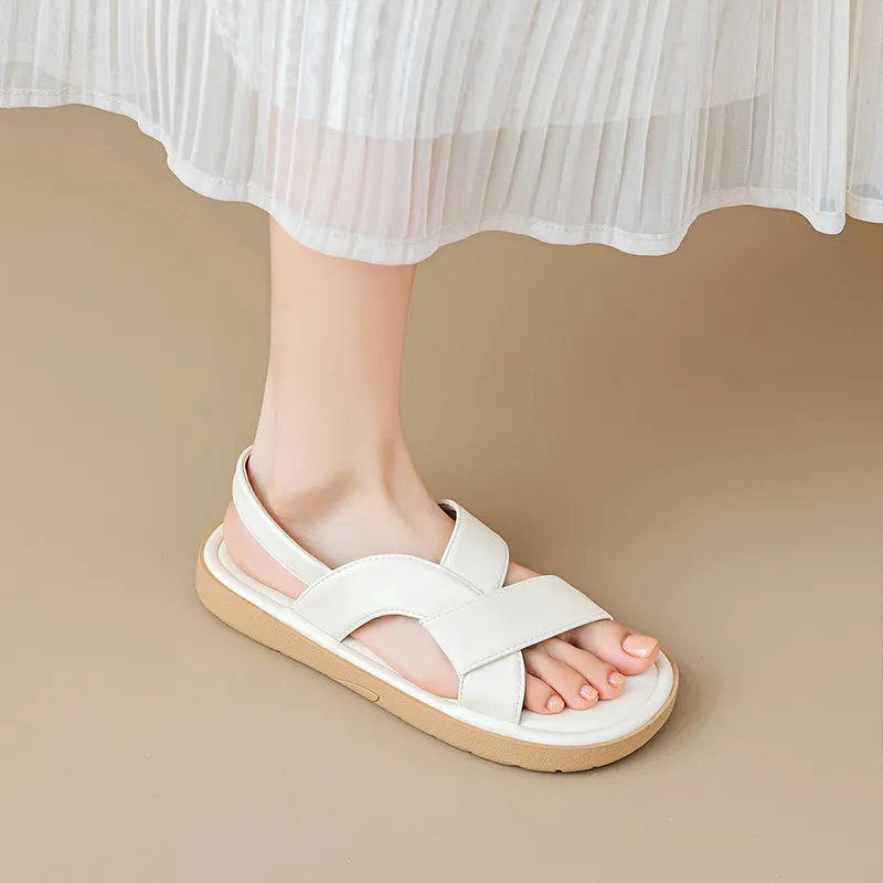 City Camel Beach Sandals Women's-11