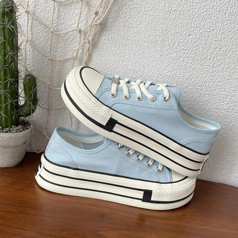 City Camel Low Top Canvas Shoes Women's-4