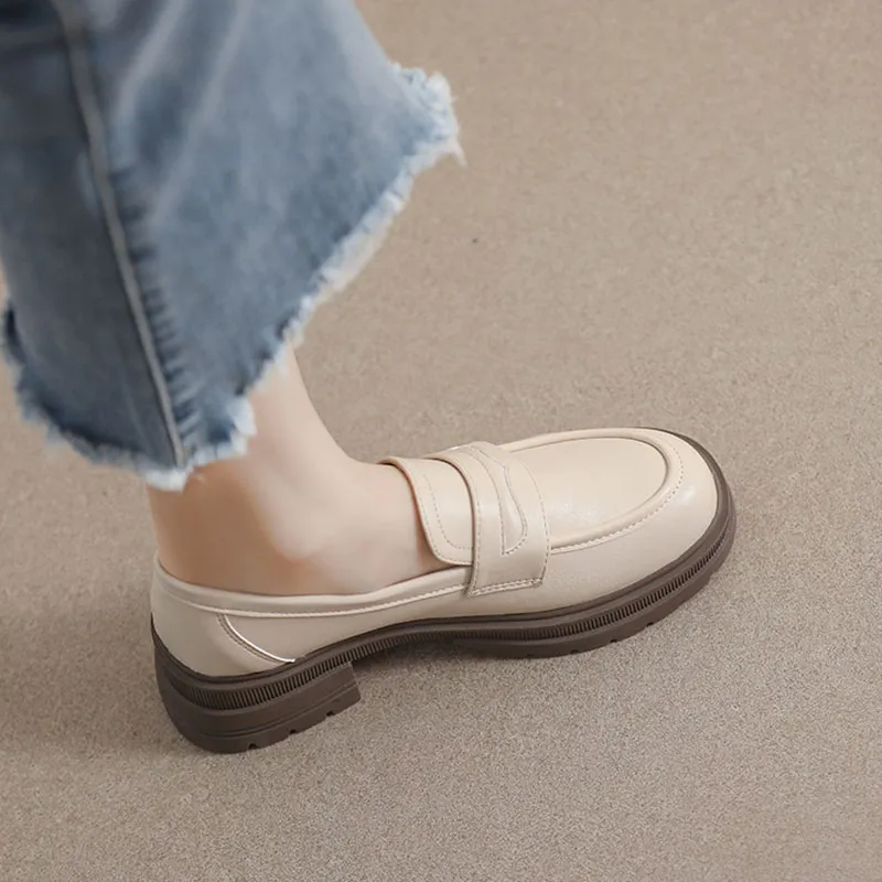 City camel Loafers Women's-17