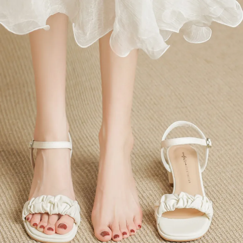 City Camel One Strap Sandals Women's-1