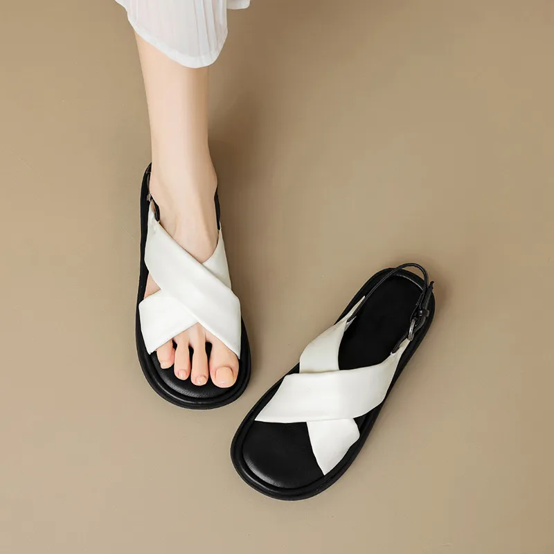 City Camel Beach Sandals Women's-3