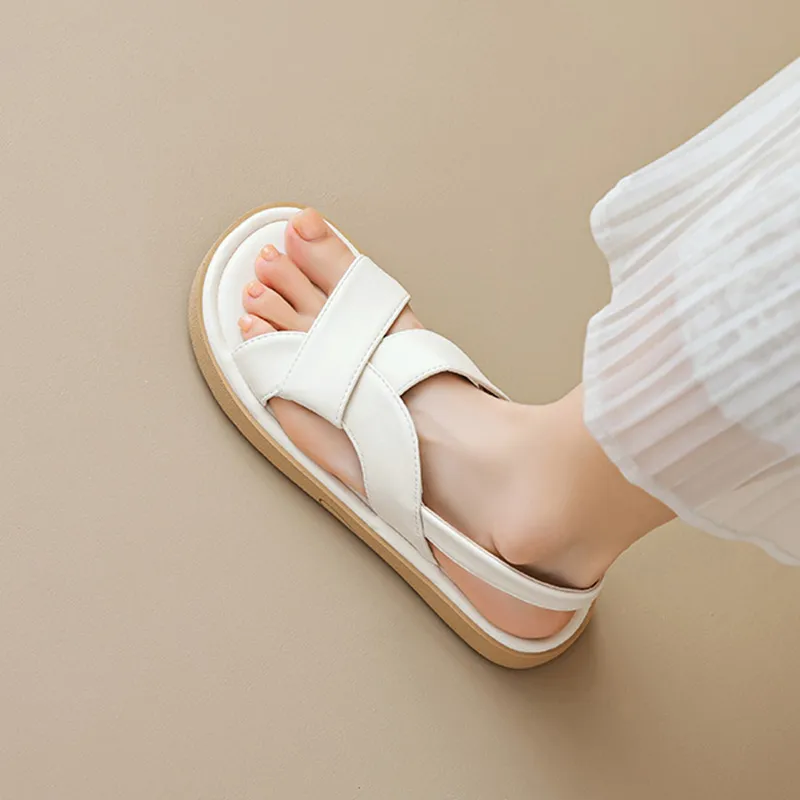City Camel Beach Sandals Women's-7