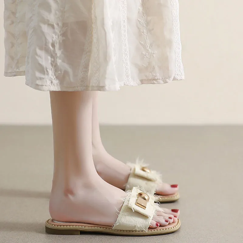 City Camel Rubber Sole Slip Resistant Slide Slippers Women's-2