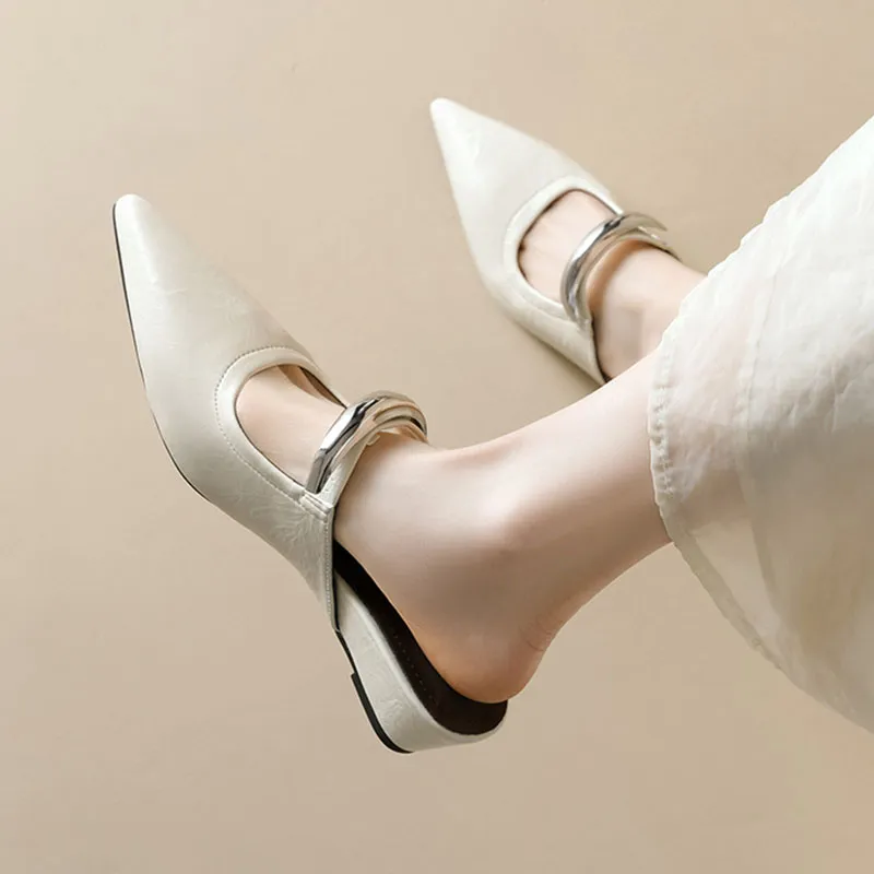 City Camel Rubber Sole Slip Resistant Closed Toe Slippers Women's-6