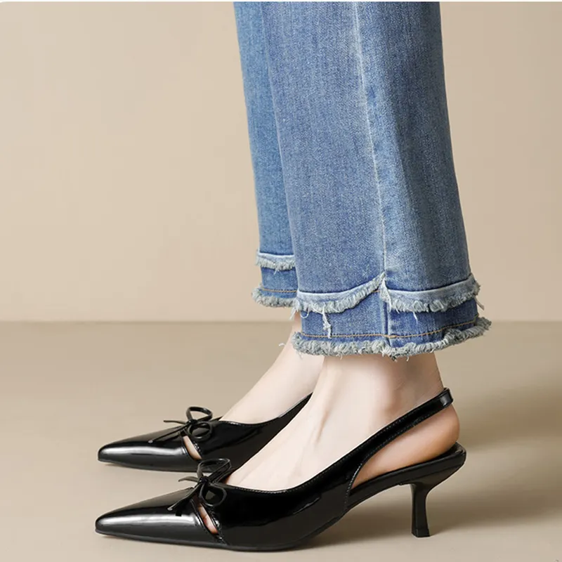 City Camel Slim Heel High Heels Women's-1