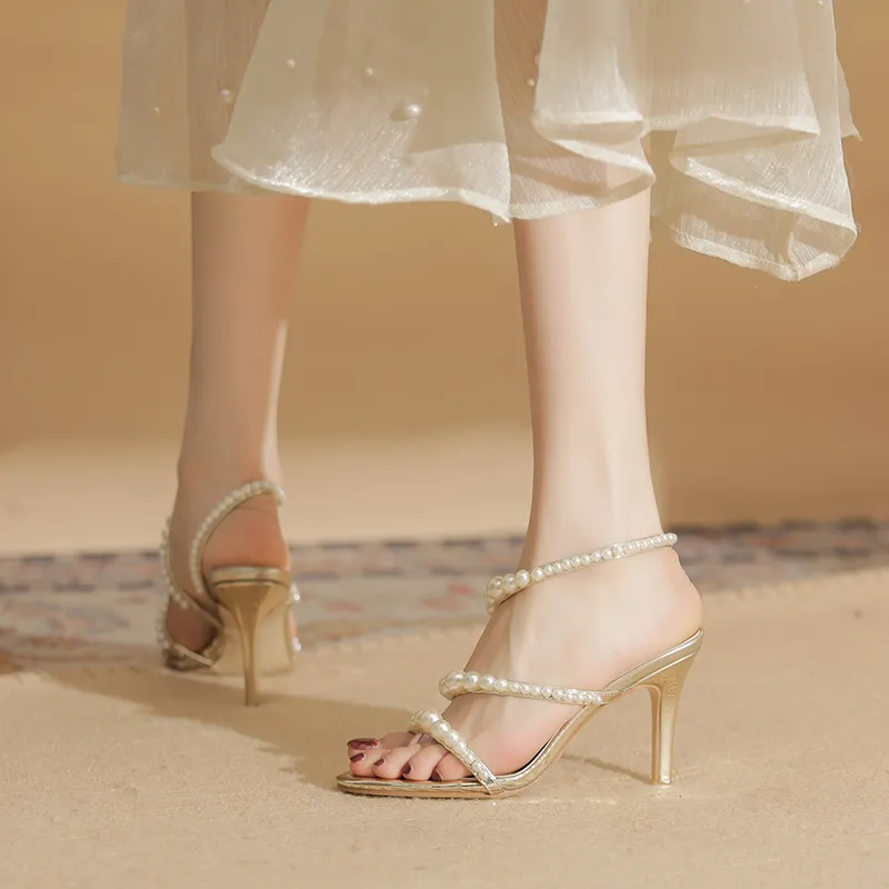 City Camel One Strap Sandals Women's-7