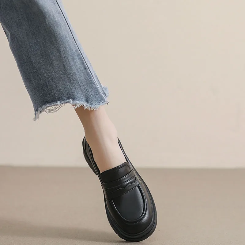 City camel Loafers Women's-1