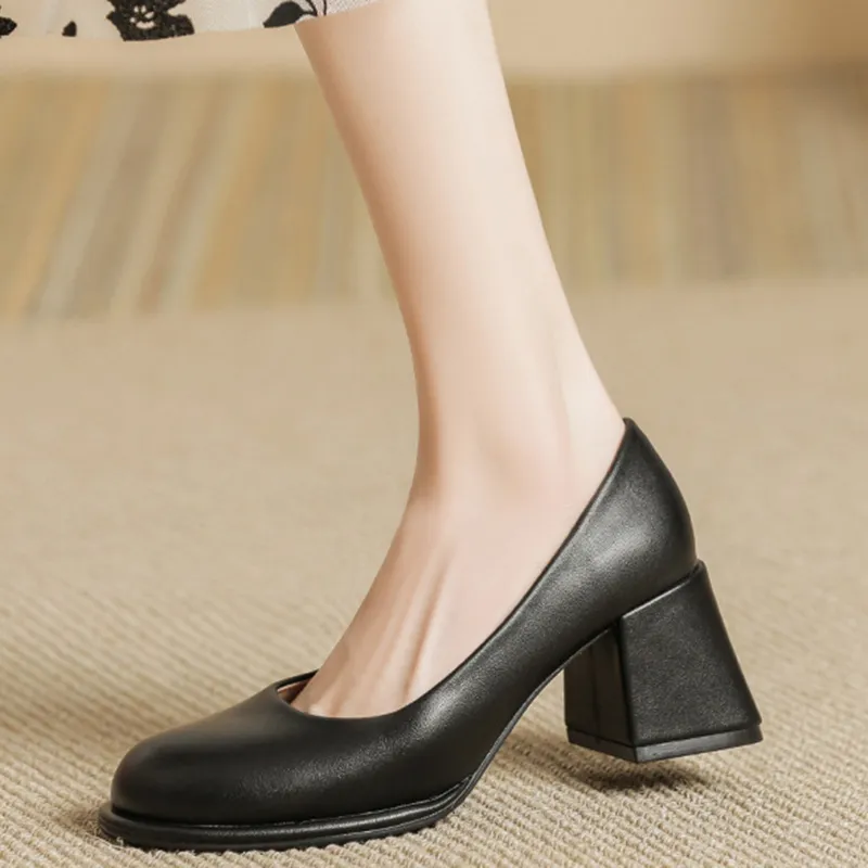 City camel High Heels Women's-3
