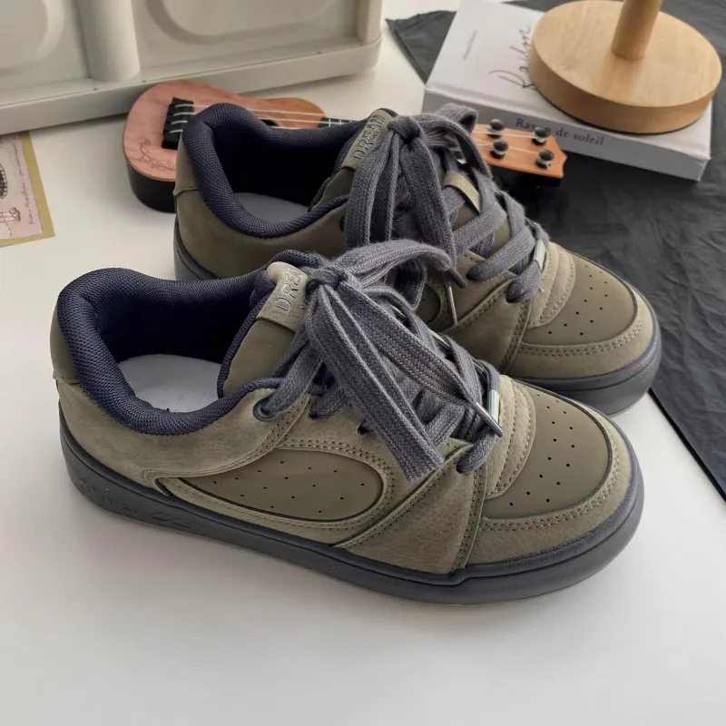 City Camel Low Top Skateboard Shoes Women's-8