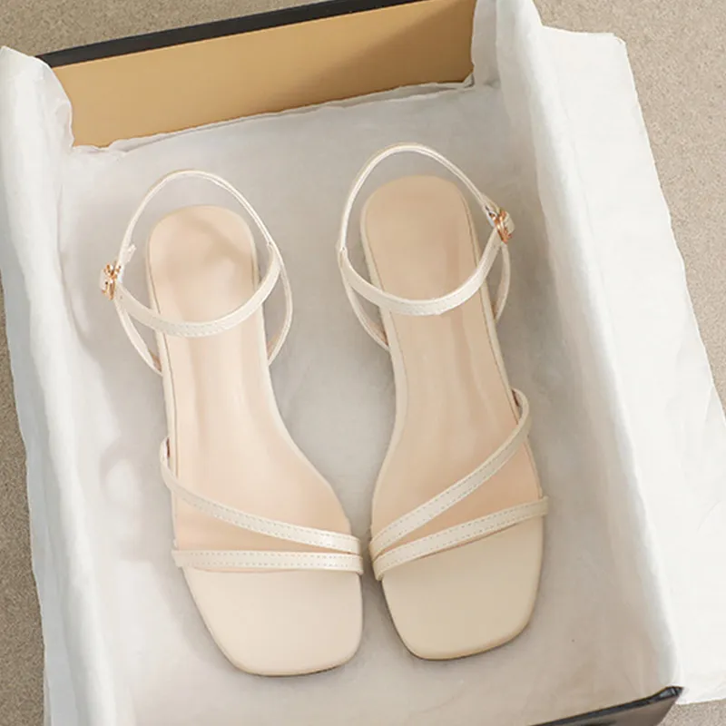 City Camel One Strap Sandals Women's-7