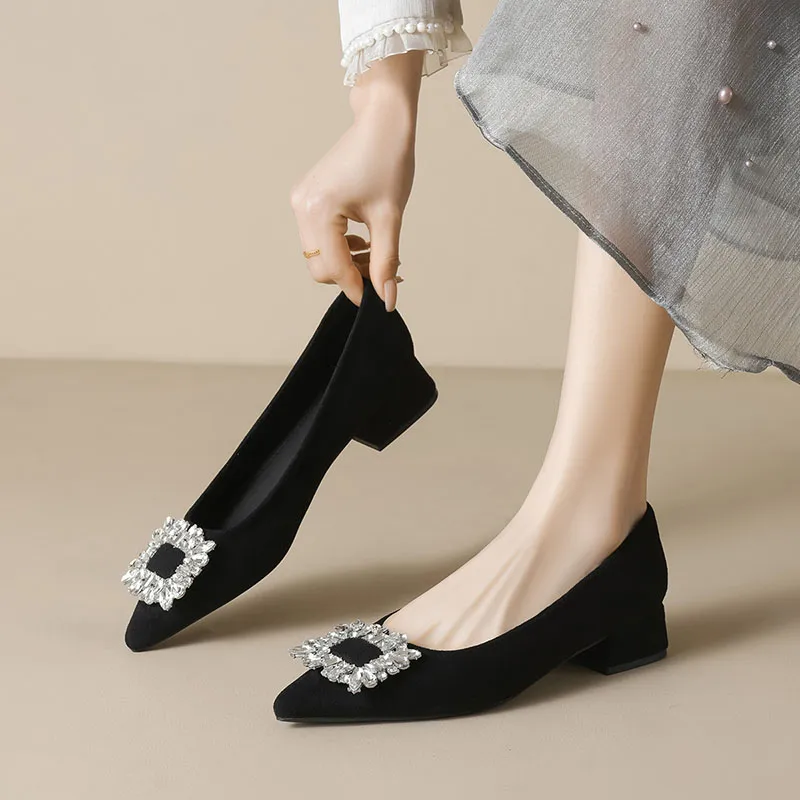 City Camel High Heels Women's Black-3