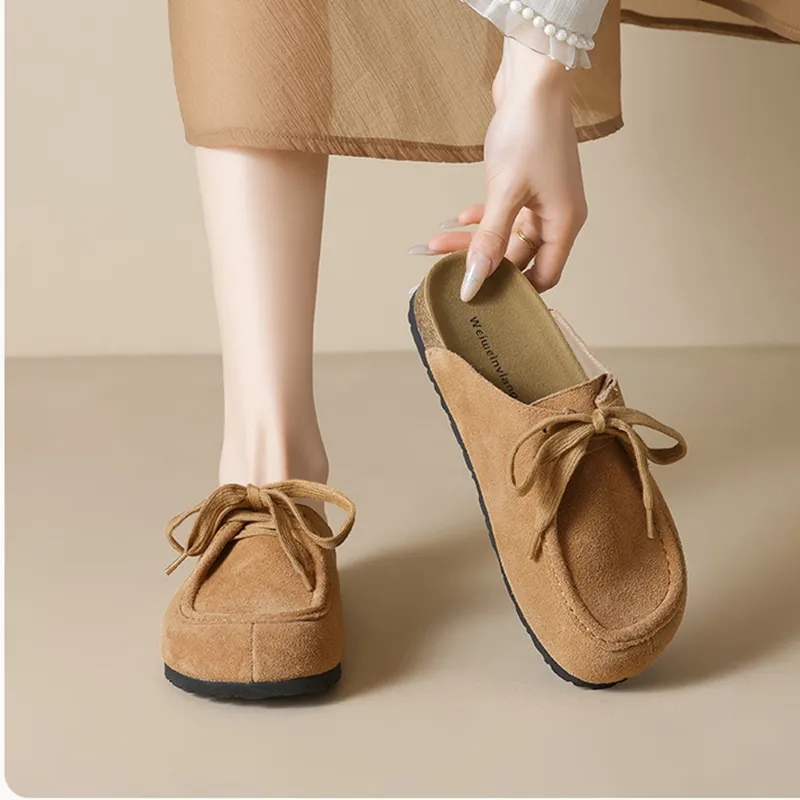 City Camel Closed Toe Slippers Women's-10