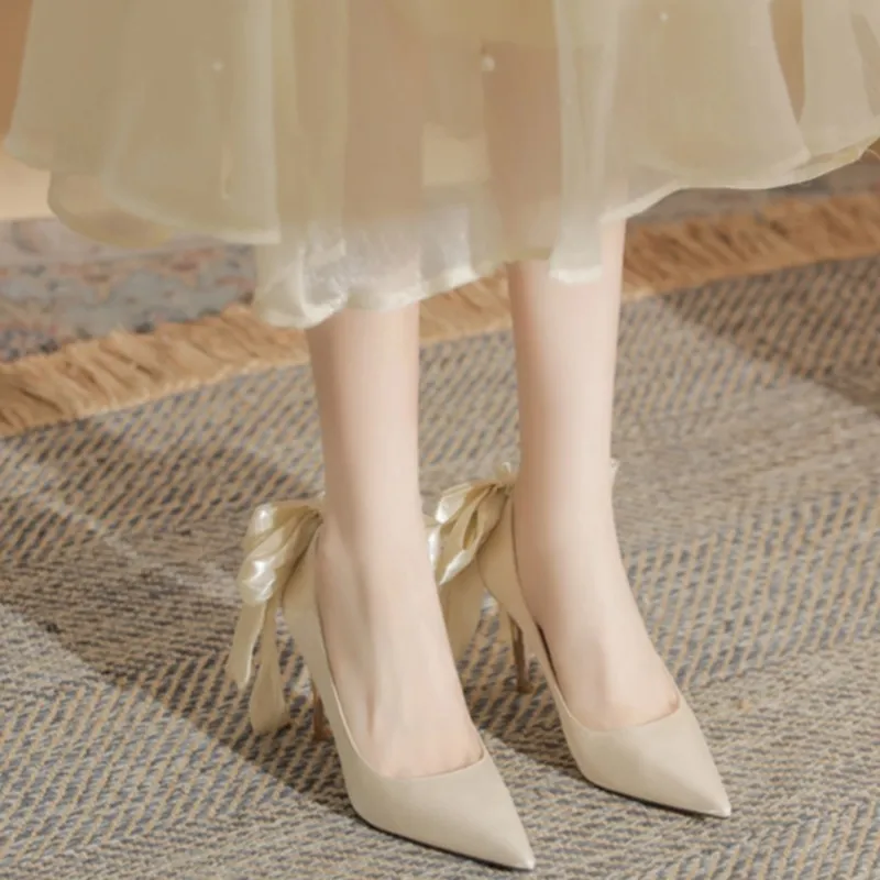 City camel High Heels Women's Champagne, White, Black-9
