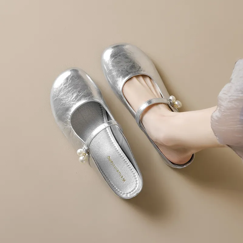 City Camel Rubber Sole Slip Resistant Closed Toe Slippers Women's-2