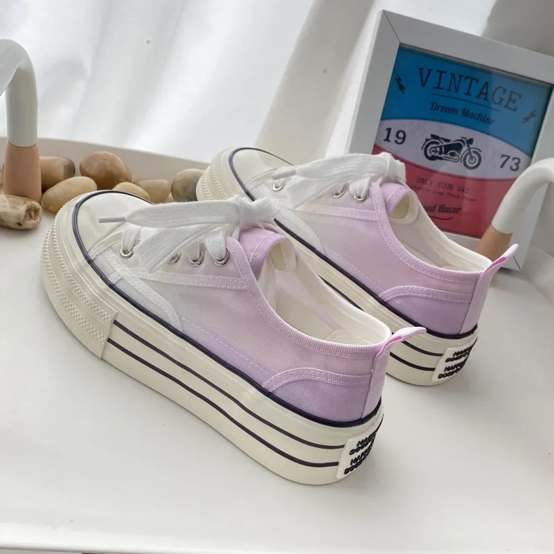 City Camel Low Top Canvas Shoes Women's-6