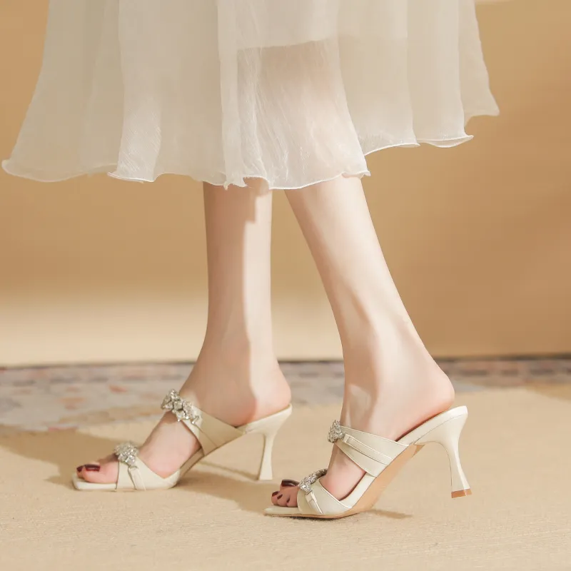 City Camel Rubber Sole Slip Resistant Slide Slippers Women's-6