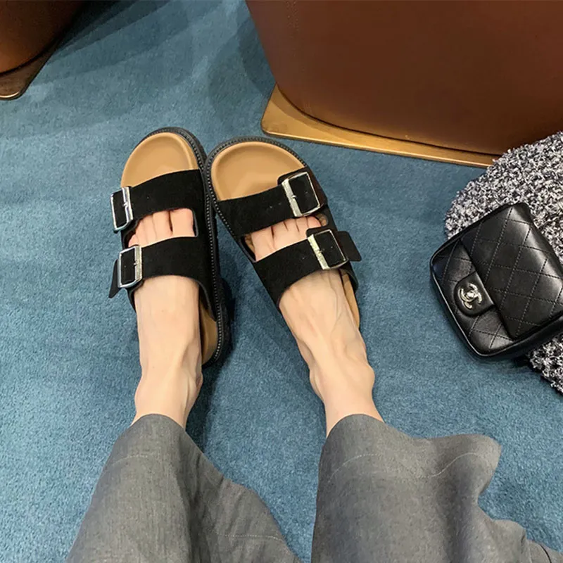 City Camel Rubber Sole Slip Resistant Slide Slippers Women's-1