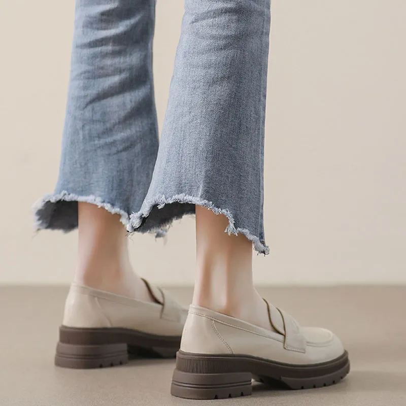 City camel Loafers Women's-15