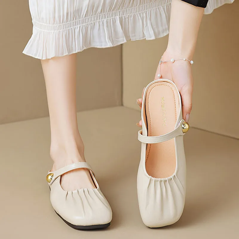 City Camel Rubber Sole Slip Resistant Closed Toe Slippers Women's-7