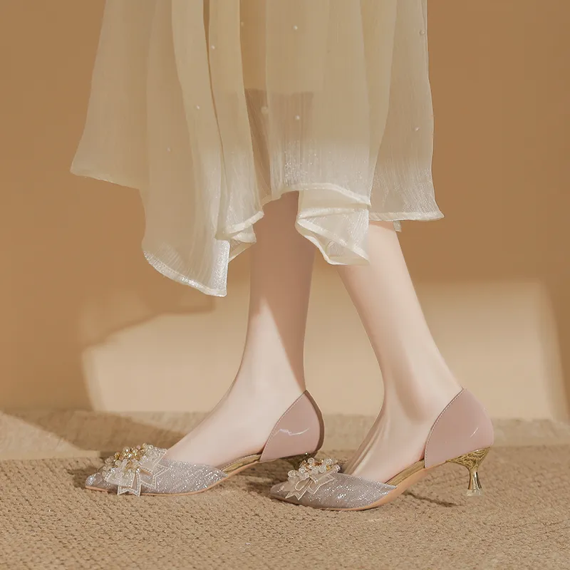 City Camel Slim Heel High Heels Women's-7