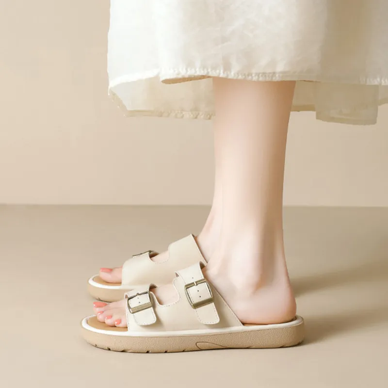 City Camel Rubber Sole Slip Resistant Slide Slippers Women's-6