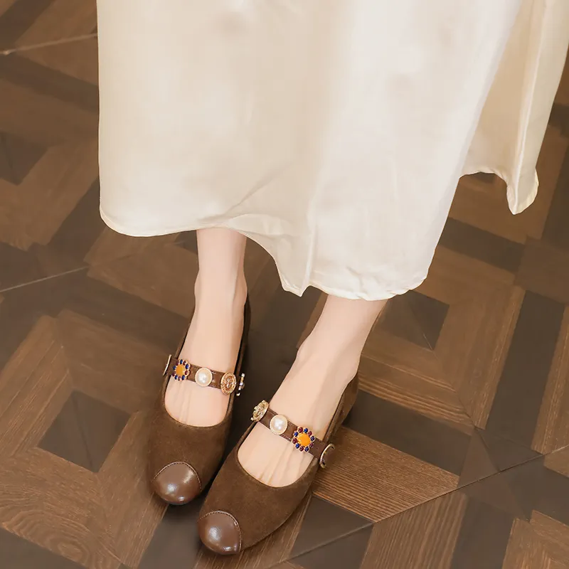City Camel Casual Single Shoes Women's-5