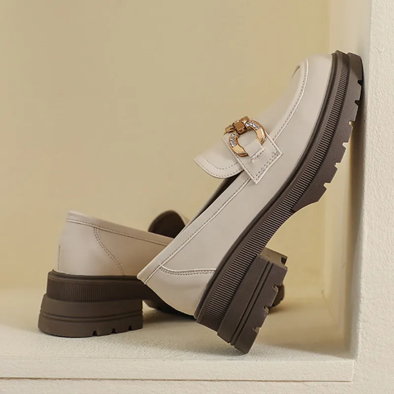 City camel Loafers Women's-9
