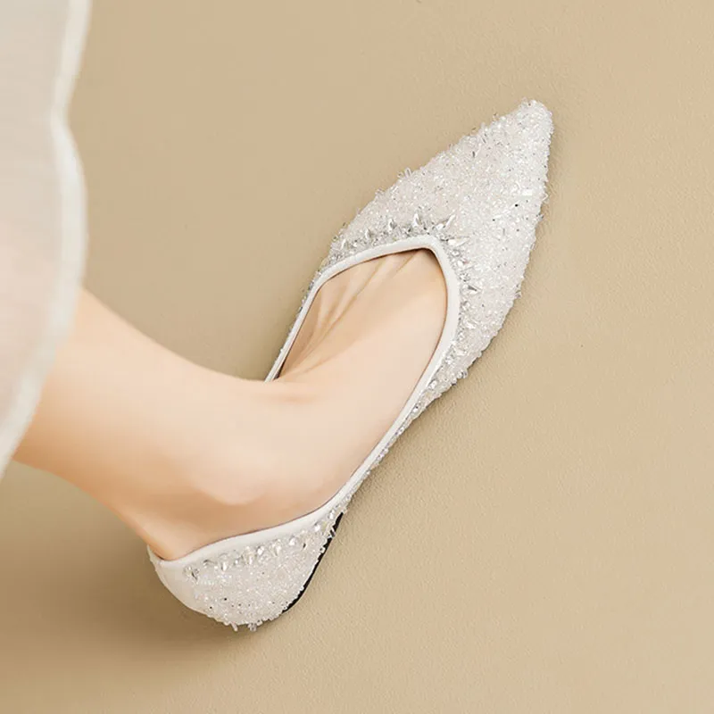 City Camel Casual Single Shoes Women's Ecru-1
