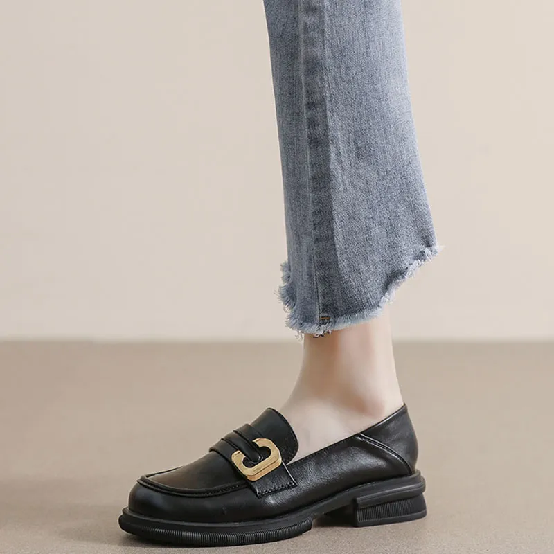 City camel Loafers Women's-4