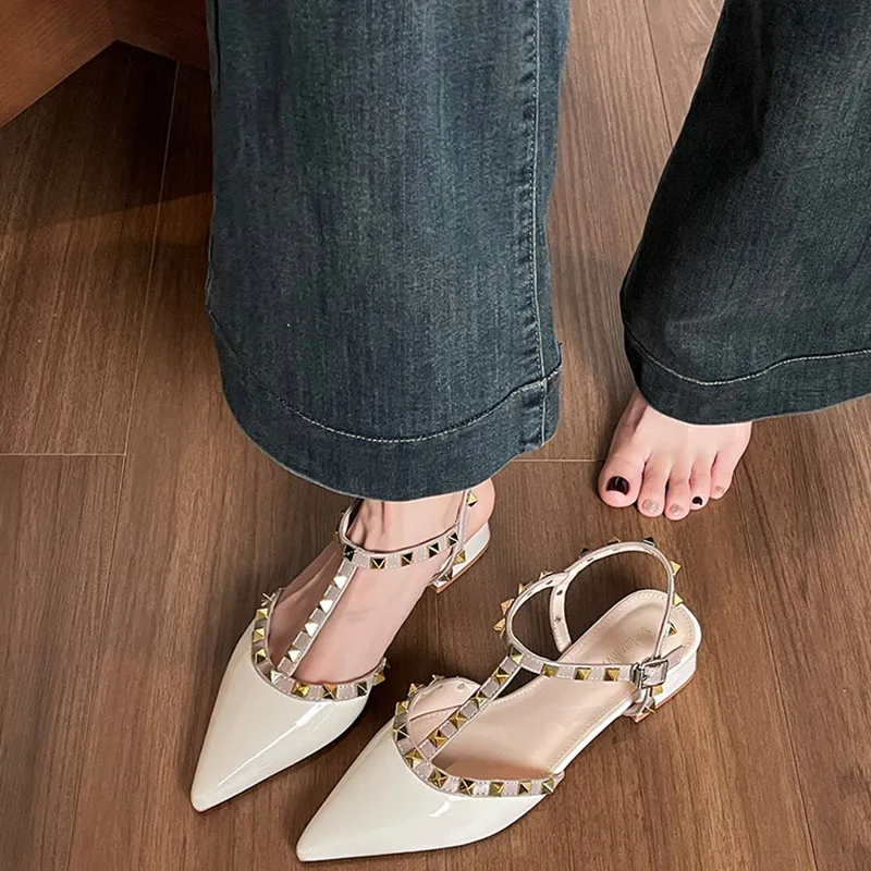 City Camel Chunky Heel High Heels Women's-6