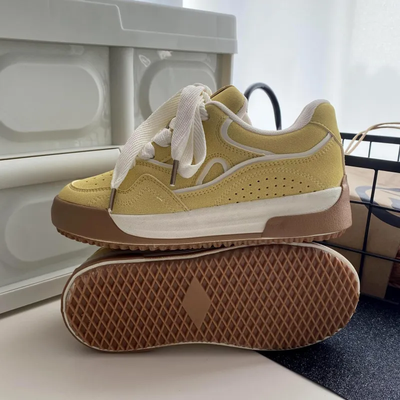 City Camel Breathable Low Top Skateboard Shoes Women's-4